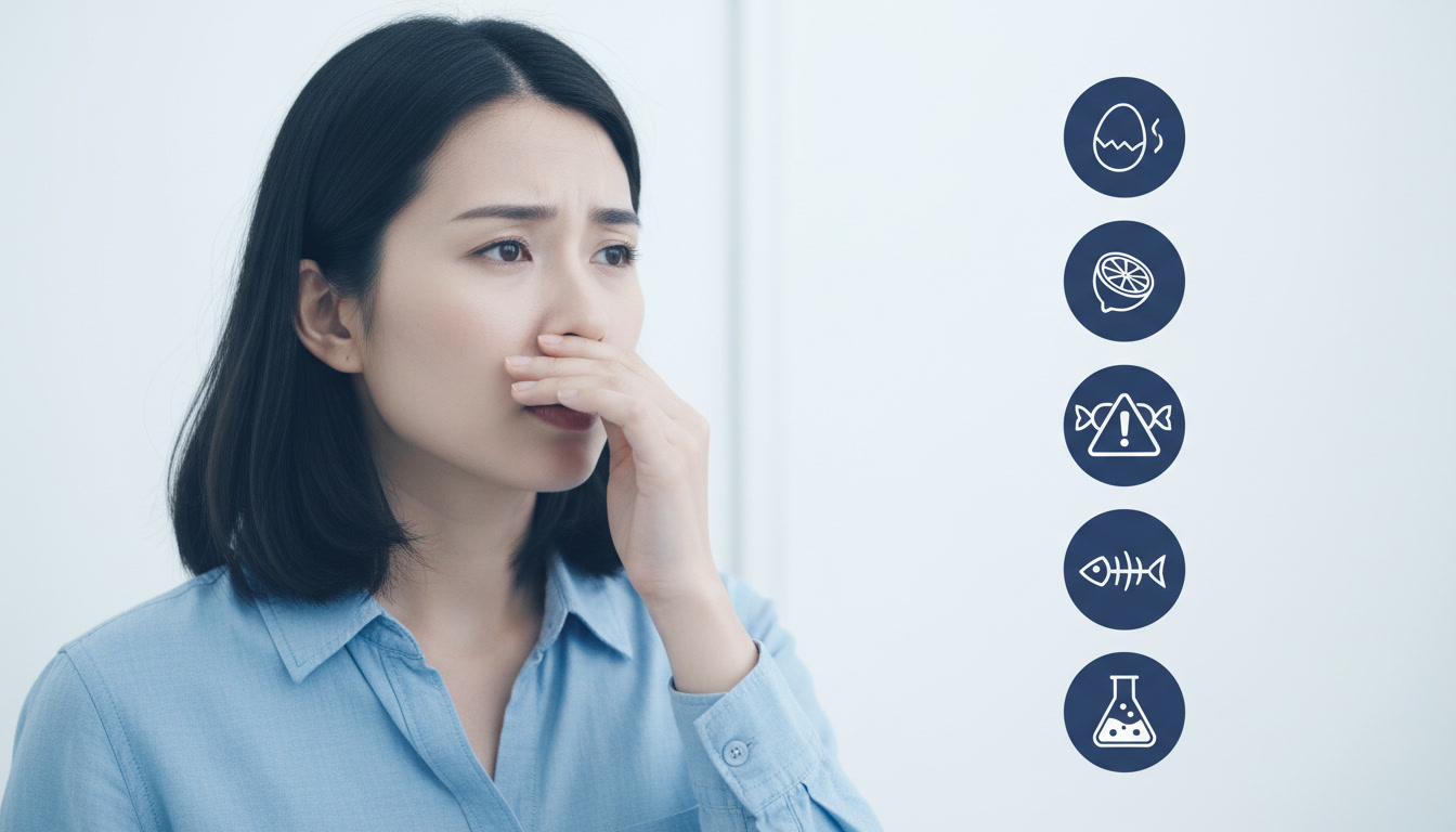 7 types of bad breath