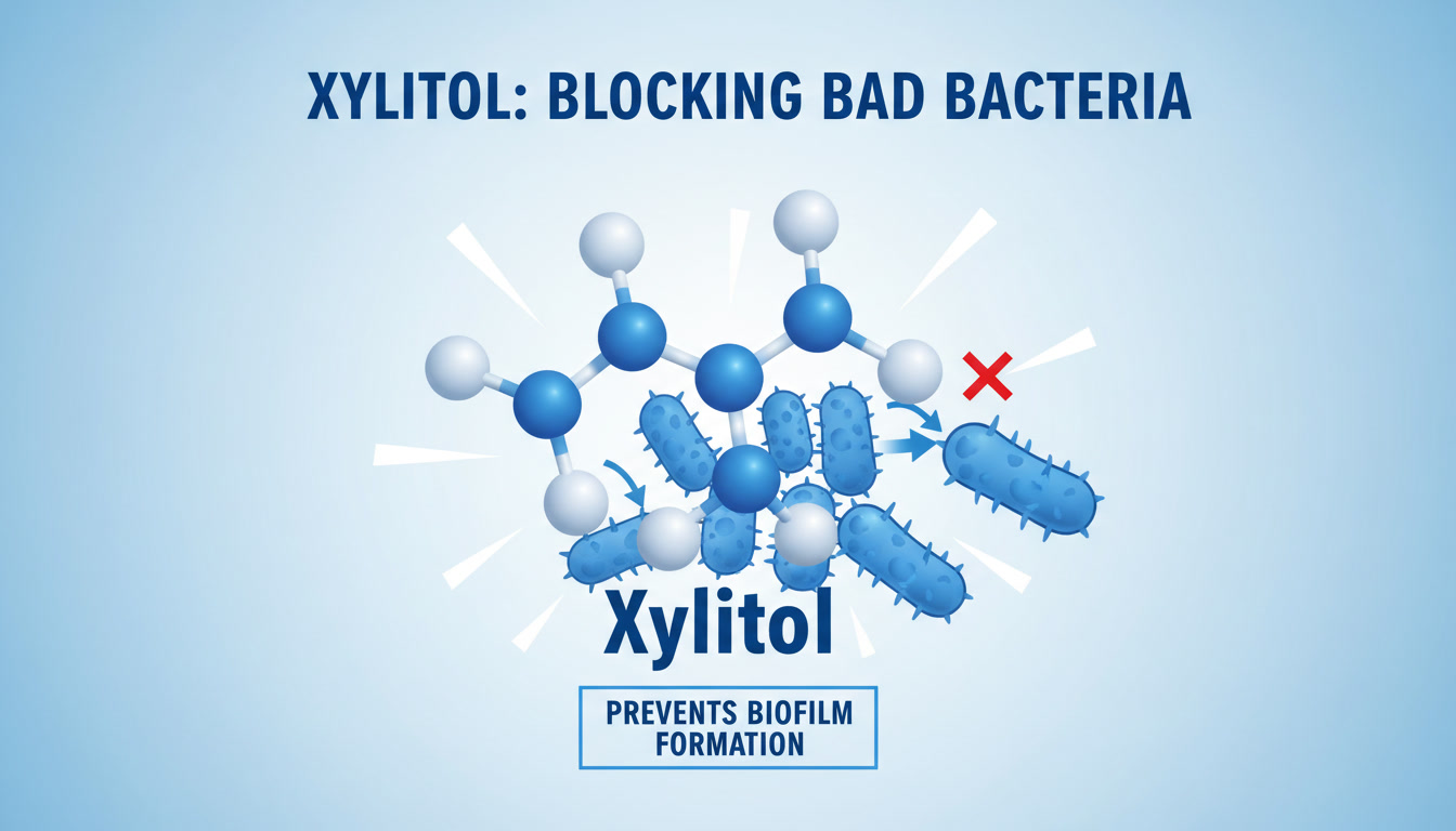 xylitol bad bacteria